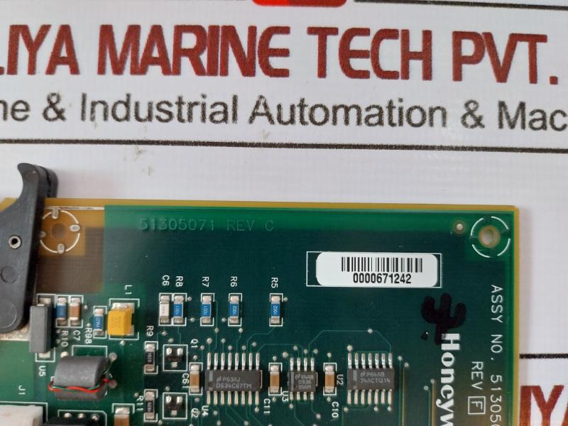Honeywell 51305072-500 Control Board 51305071 Rev C 0000671242