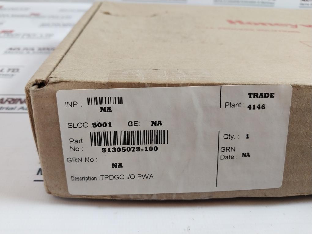 Honeywell 51305075-100 Tpdgc Input/Output Circuit Board 94V