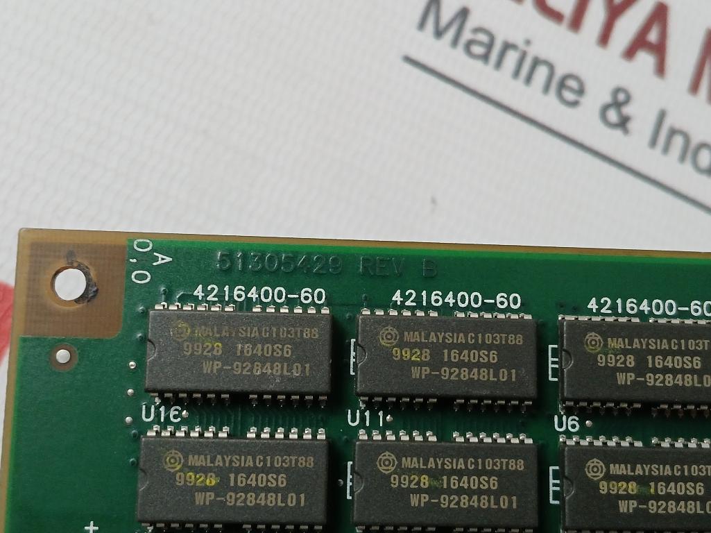 Honeywell 51305430-100 Control Network Process Board Lcnp4 51305429 Rev: B