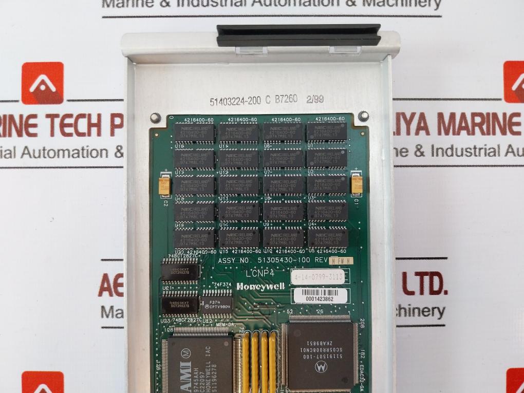 Honeywell 51305430-100 Lcnp4 Control Network Process Board 51305429-100