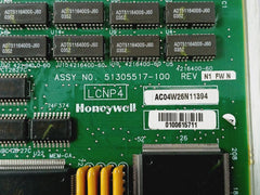 Honeywell 51305517-100 Lcnp-4 W/spacer Printed Circuit Board 51403299-200 Rev B