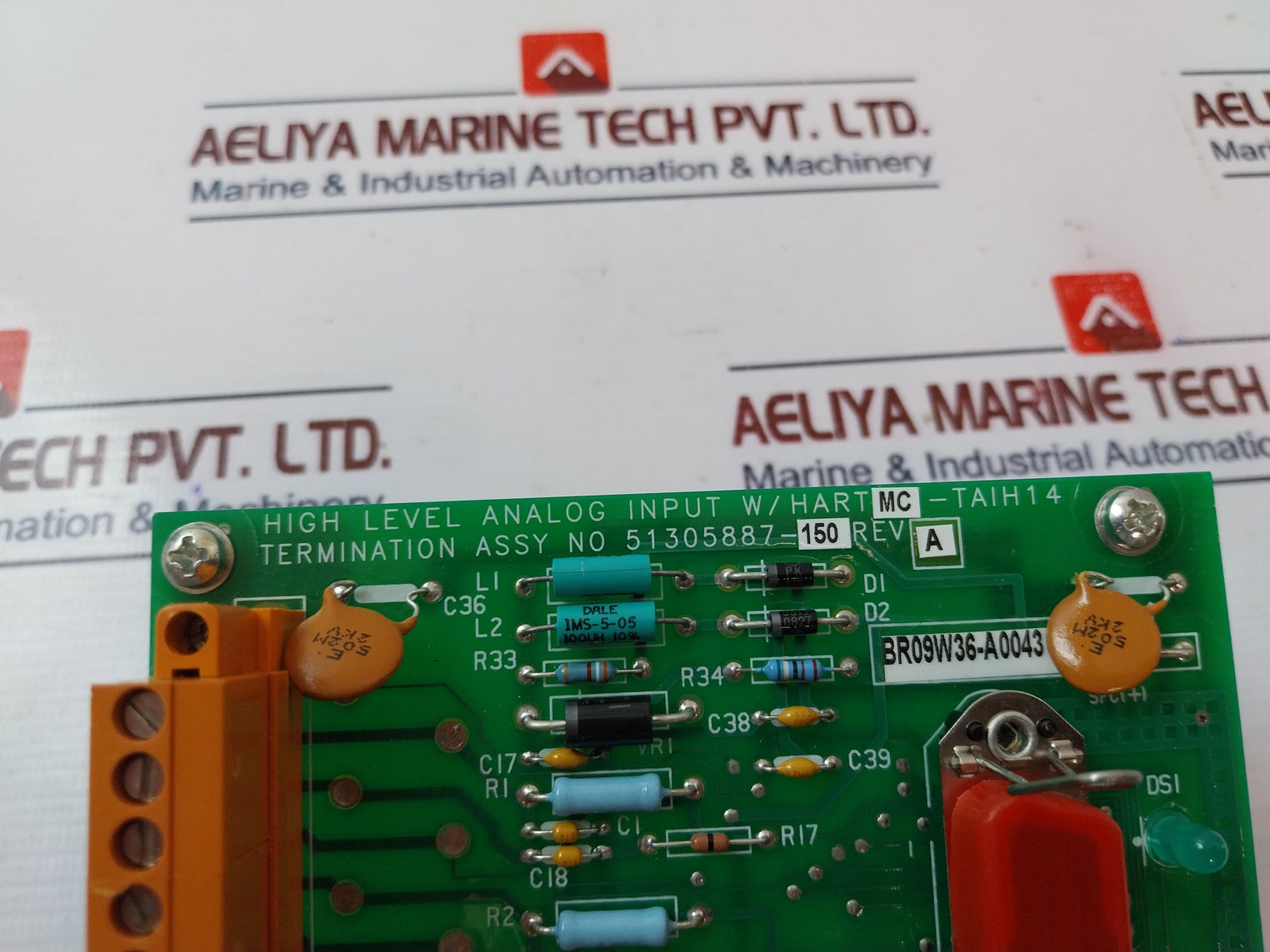 Honeywell 51305887-150 High Level Analog Input Board W/Hart Mc-taih14