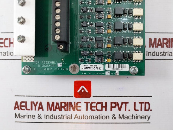 Honeywell 51305890-175 Tc Llmux2 32Ptmux Low Level Analog Module Rev E&nbsp;