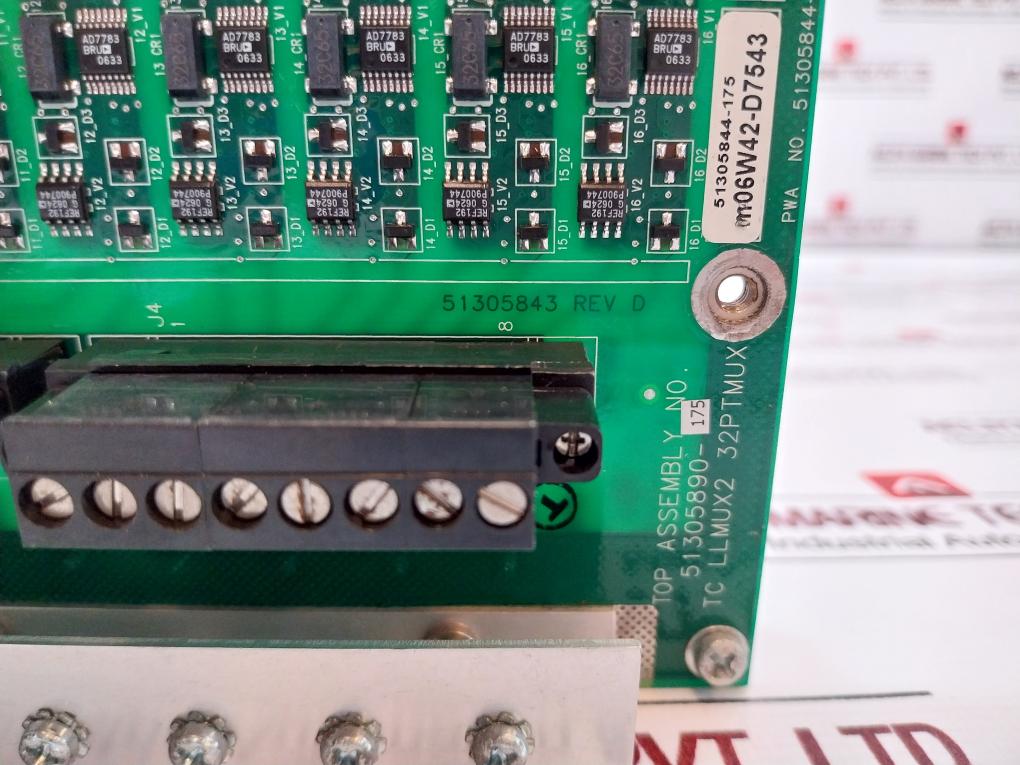 Honeywell 51305890-175 Tc Llmux2 32Ptmux Low Level Analog Module Rev E&nbsp;