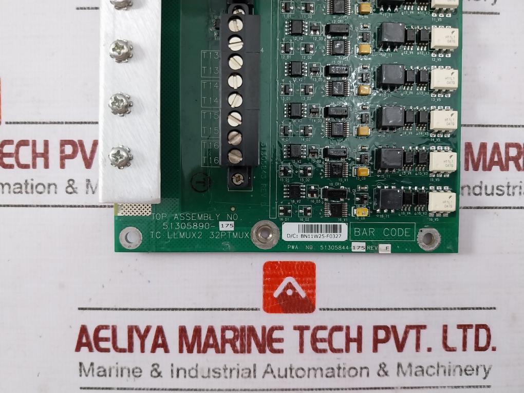 Honeywell 51305890-175 Tc Llmux2 32Ptmux Low Level Analog Module Rev F 94V-0