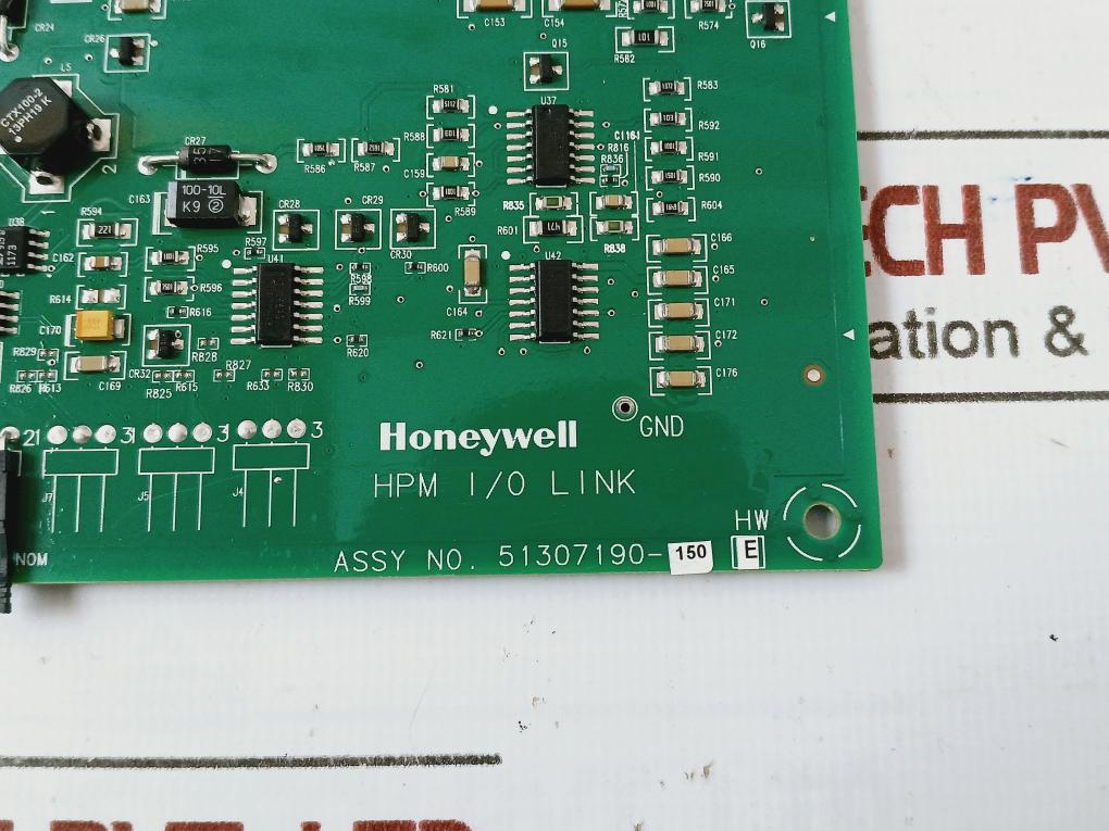 Honeywell 51307190-150 High Performance I/O Link Module Rev B Pwb 51307189-100