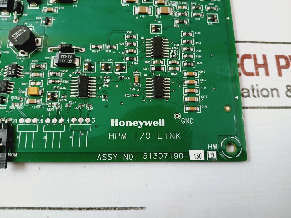 Honeywell 51307190-150 Hpm I/O Link Pc Board Module Rev B Pwb51307189-100 94V-0