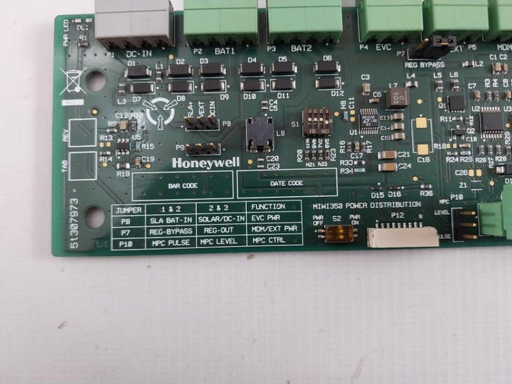 Honeywell 51307972-106 Miwi350 Power Distribution Module Rev A