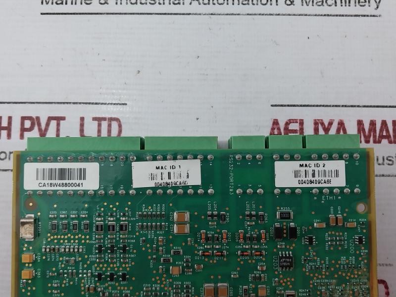 Honeywell 51307994-106 S10cpu Card Pcb Module Pwb Rev A Mac Id 00408409ca6d