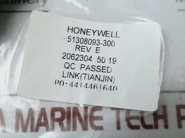 Honeywell 51308093-300 Ac Power Entry Panel Cord 120V 20623045019 Rev.E