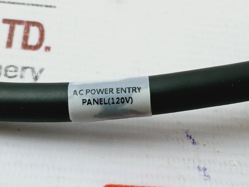 Honeywell 51308093-300 Ac Power Entry Panel Cord 120V 20623045019 Rev.E