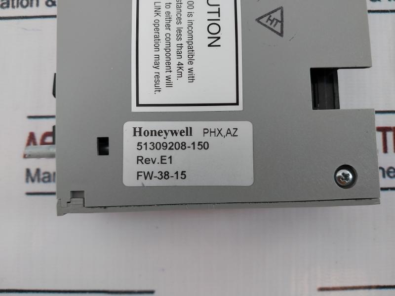 Honeywell 51309208-150 Fiber Optic Coupler Module Rev.E1 Fw-38-15