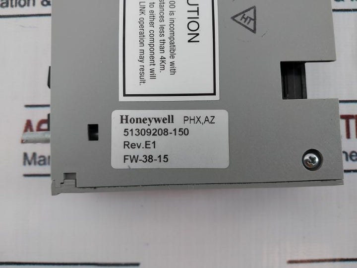 Honeywell 51309208-150 Fiber Optic Coupler Module Rev.E1 Fw-38-15