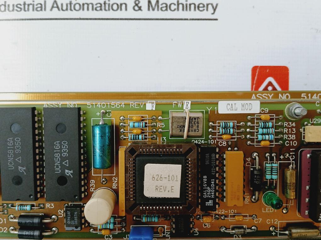 Honeywell 51309218-125 Analog Input Tc Mux/Filter 250 Volts Ac
