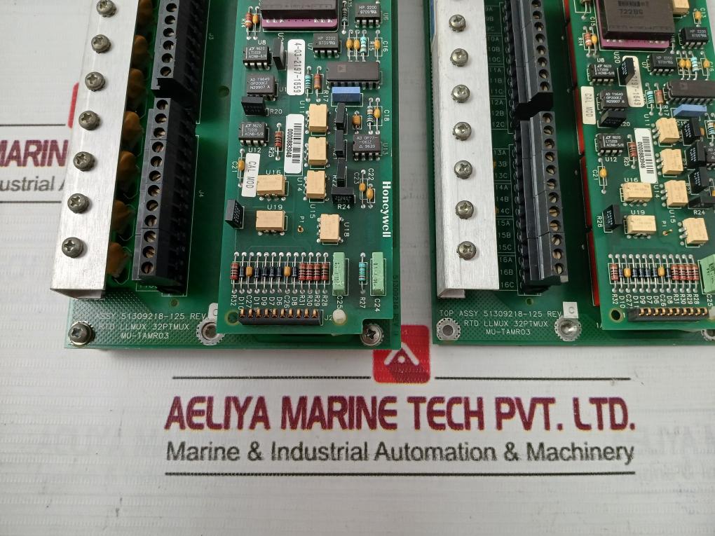 Honeywell 51309218-125 Rtd Low Level Analog Input Mux Pcb Module Mu-tamr03 Rev:C