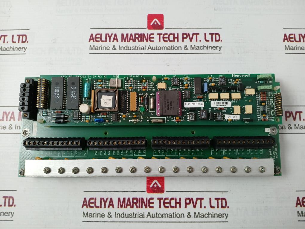Honeywell 51309218-125 Rtd Low Level Analog Input Mux Pcb Module Mu-tamr03 Rev:C