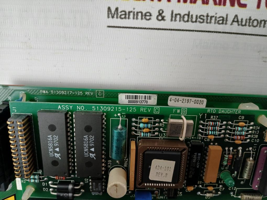 Honeywell 51309218-125 Rtd Low Level Analog Input Mux Pcb Module Mu-tamr03 Rev:C