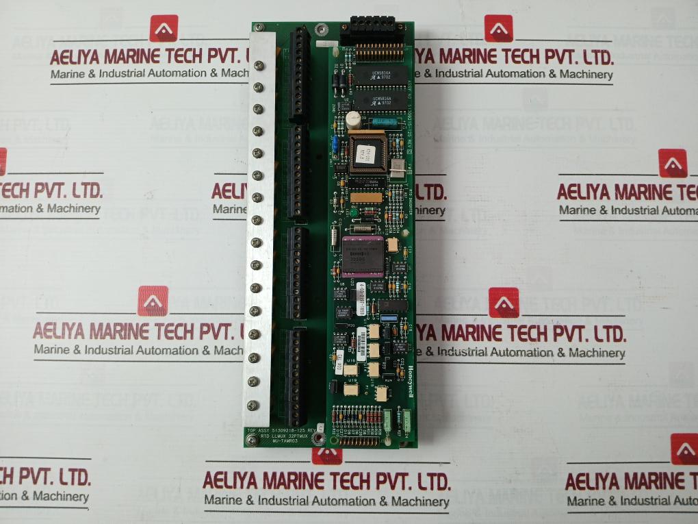Honeywell 51309218-125 Rtd Low Level Analog Input Mux Pcb Module Mu-tamr03 Rev:C