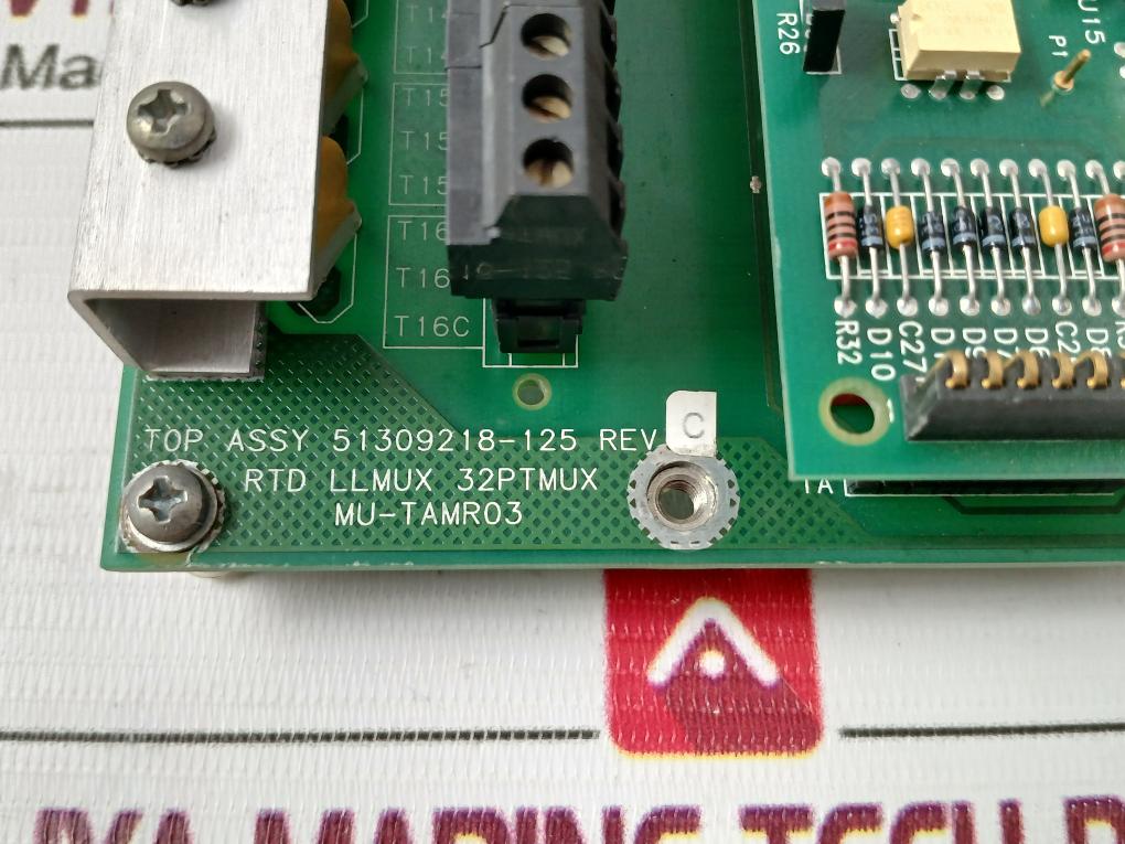 Honeywell 51309218-125 Rtd Low Level Analog Input Mux Pcb Module Mu-tamr03 Rev:C