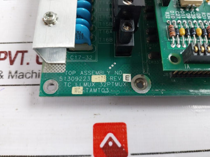 Honeywell 51309221-100 Low Level Analog Input Multiplexer Rev.e Tc Llmux 32ptmu