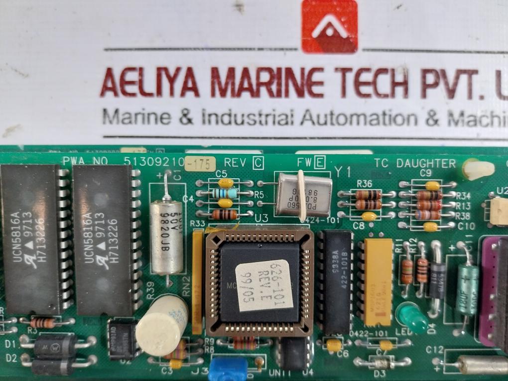 Honeywell 51309221-100 Low Level Analog Input Multiplexer Rev.e Tc Llmux 32ptmu