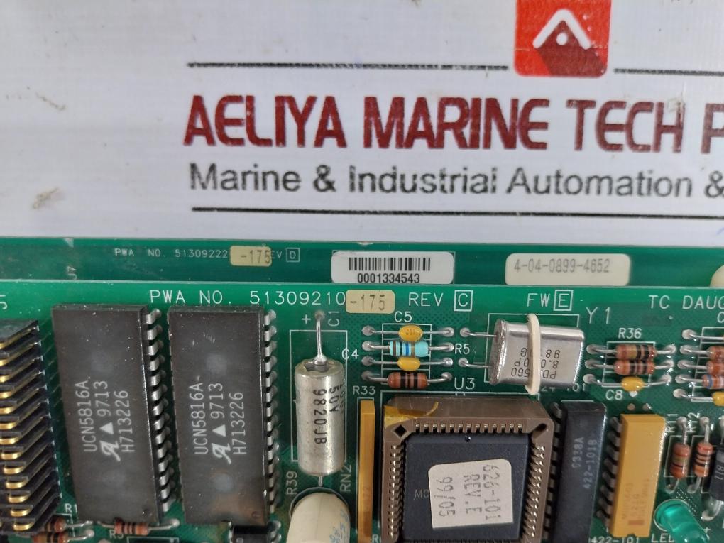 Honeywell 51309221-100 Low Level Analog Input Multiplexer Rev.e Tc Llmux 32ptmu