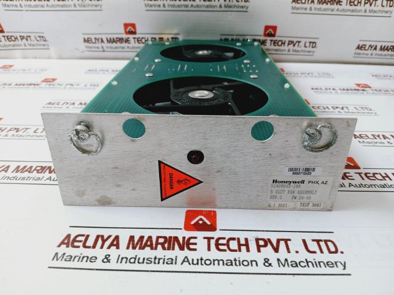 Honeywell 51400646-100 5 Slot Fan Assembly Rev G Md24B7X 51400764-100 J 94V-0