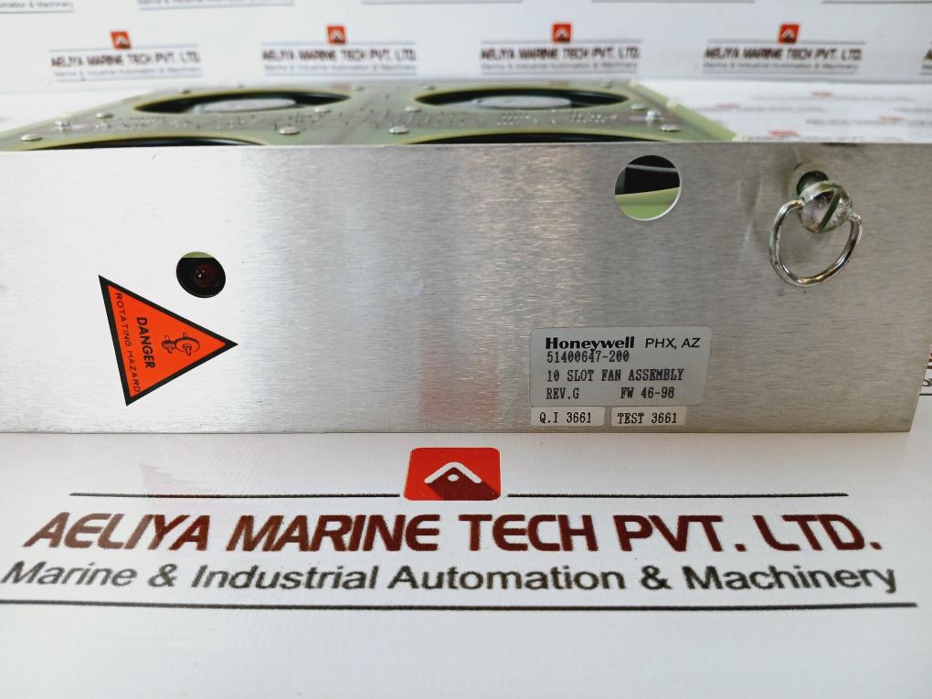 Honeywell 51400647-200 10 Slot Fan Assembly