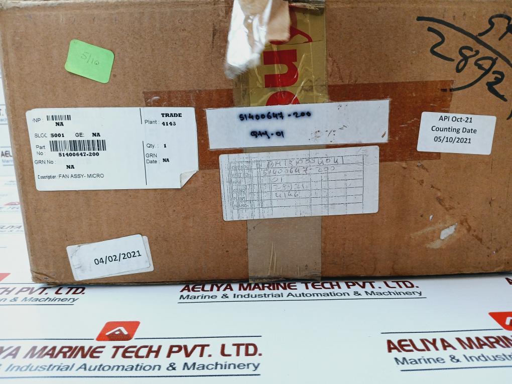 Honeywell 51400647-200 10 Slot Fan Assembly