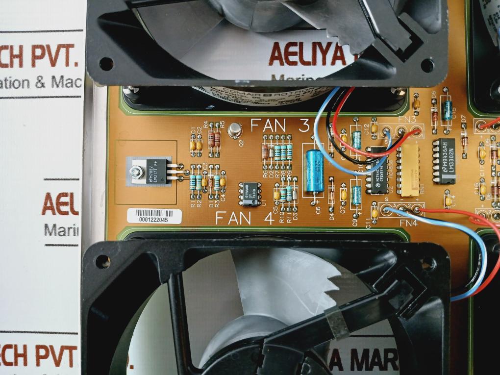 Honeywell 51400647-200 10 Slot Fan Assembly