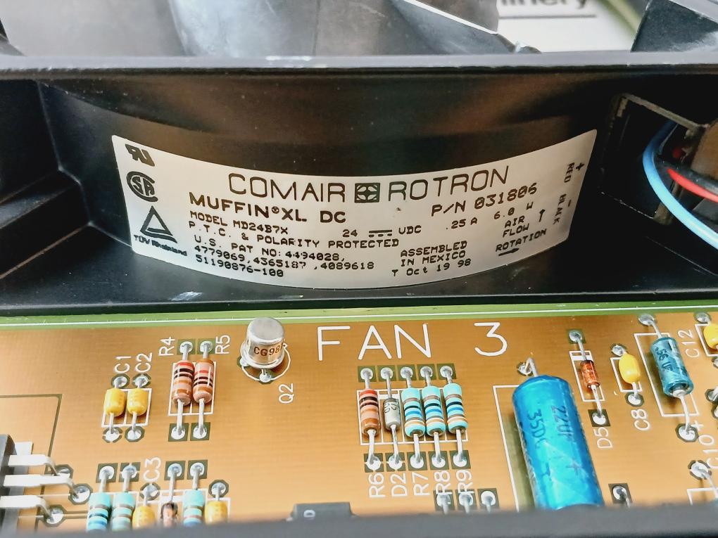 Honeywell 51400647-200 10 Slot Fan Assembly