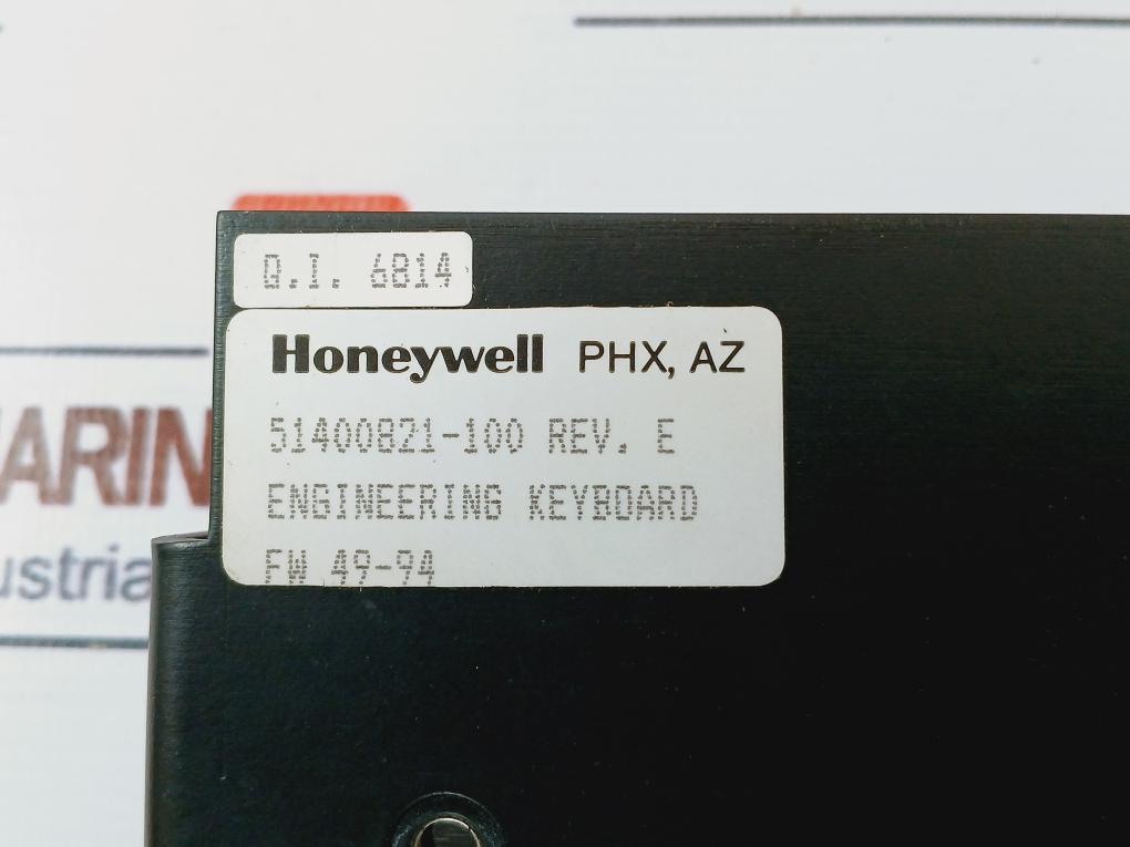 Honeywell 51400821-100 Keyboard Engineering W/ Cable 51303414-016 Fw: 49-94