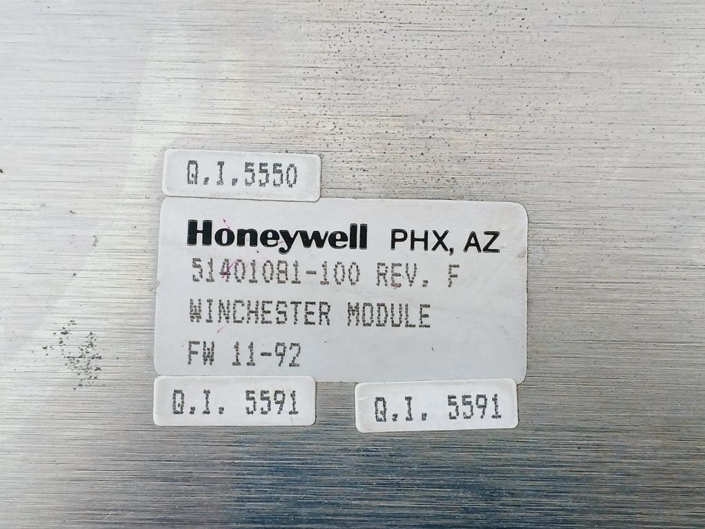 Honeywell 51401081-100 Rev F Winchester Module