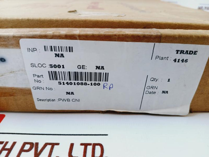 Honeywell 51401088-100 Communication Network Interface Board 51401087 Rev D