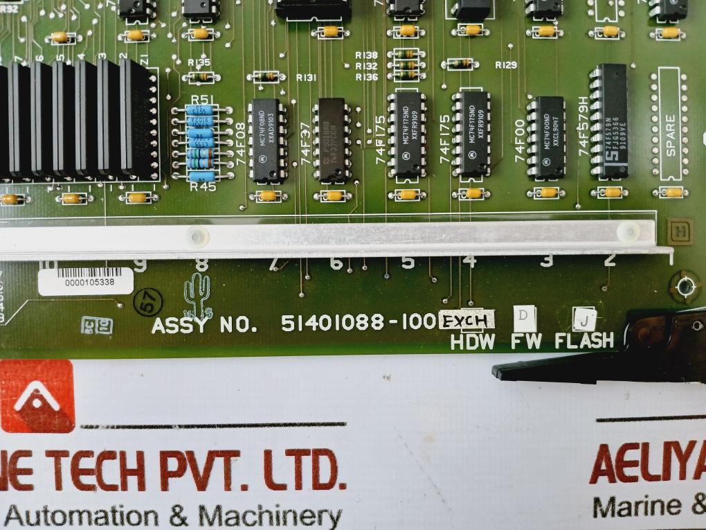 Honeywell 51401088-100 Computer Network Interface Board Rev D 51401087-001