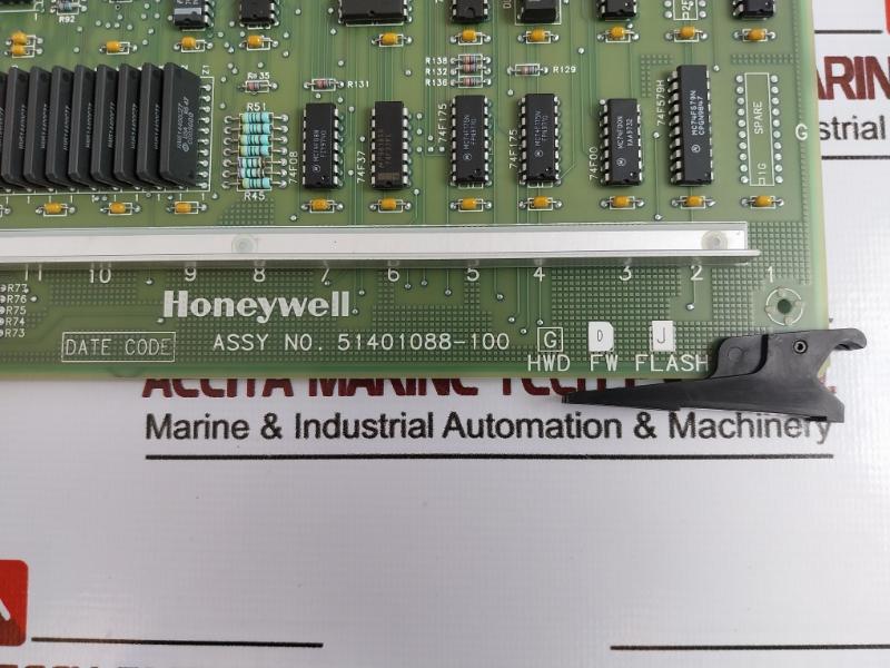 Honeywell 51401088-100 Computer Network Interface Pcb Board 51401087-001 Rev.f