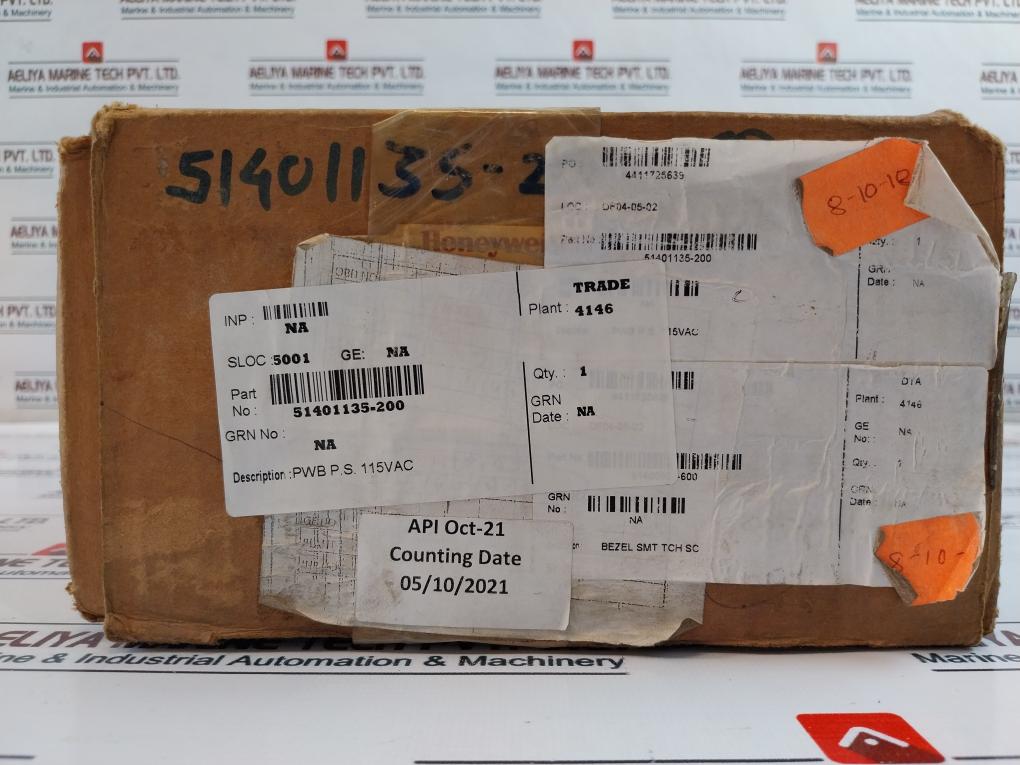 Honeywell 51401134-100 Ac/Dc Distribution Board 51401135-200