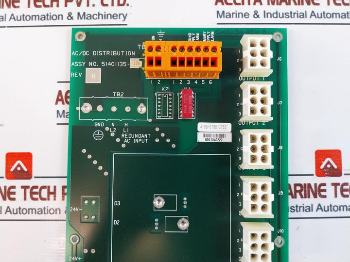 Honeywell 51401134-100 Ac/Dc Distribution Board 51401135-200