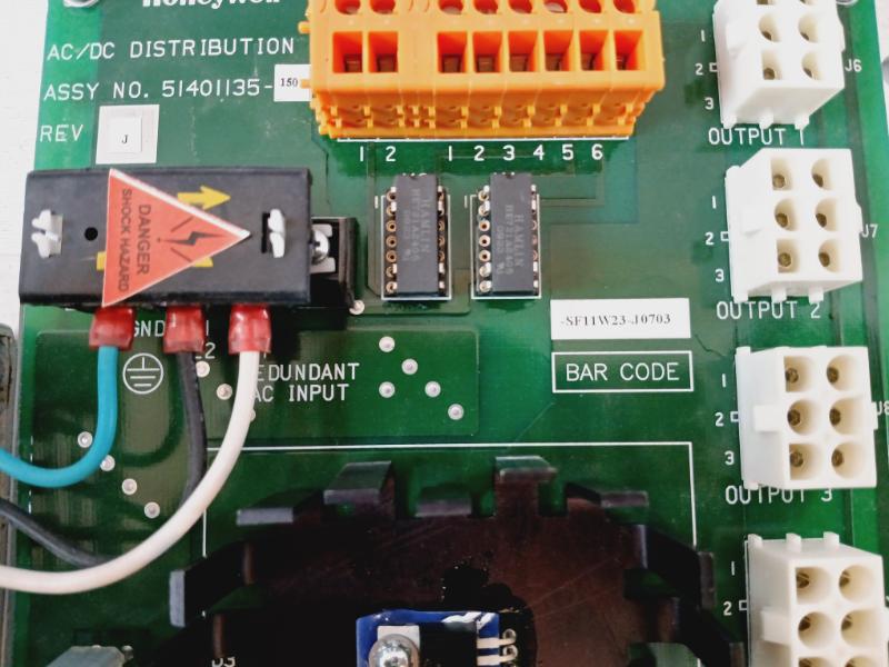 Honeywell 51401134-100 Ac/dc Power Distribution Module Rev. B