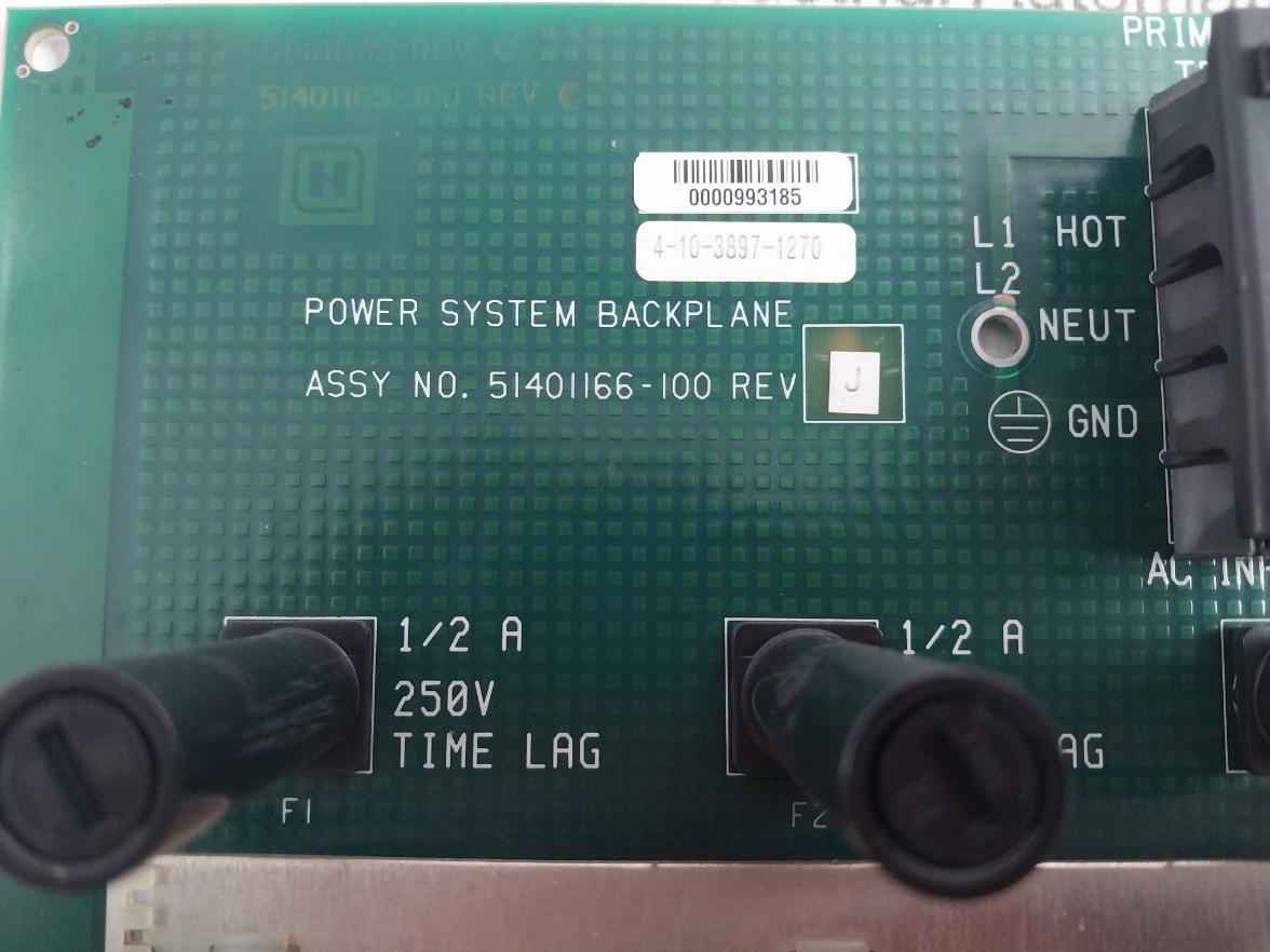 Honeywell 51401166-100 Power System Backplane Module Rev J 94V-0