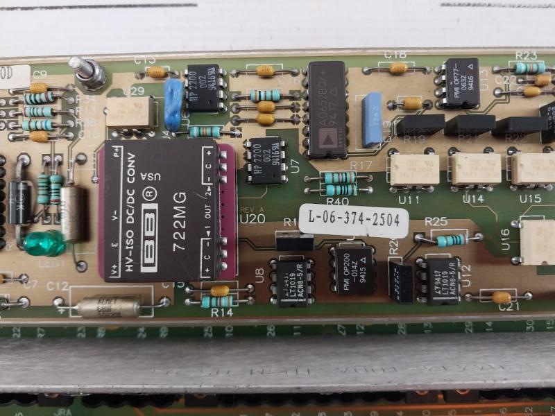 Honeywell 51401491-100 Analog Input Module Tc Mux/Filter Mu-tamt02 Rev: D