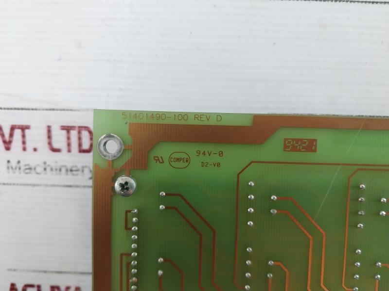 Honeywell 51401491-100 Analog Input Module Tc Mux/Filter Mu-tamt02 Rev: D