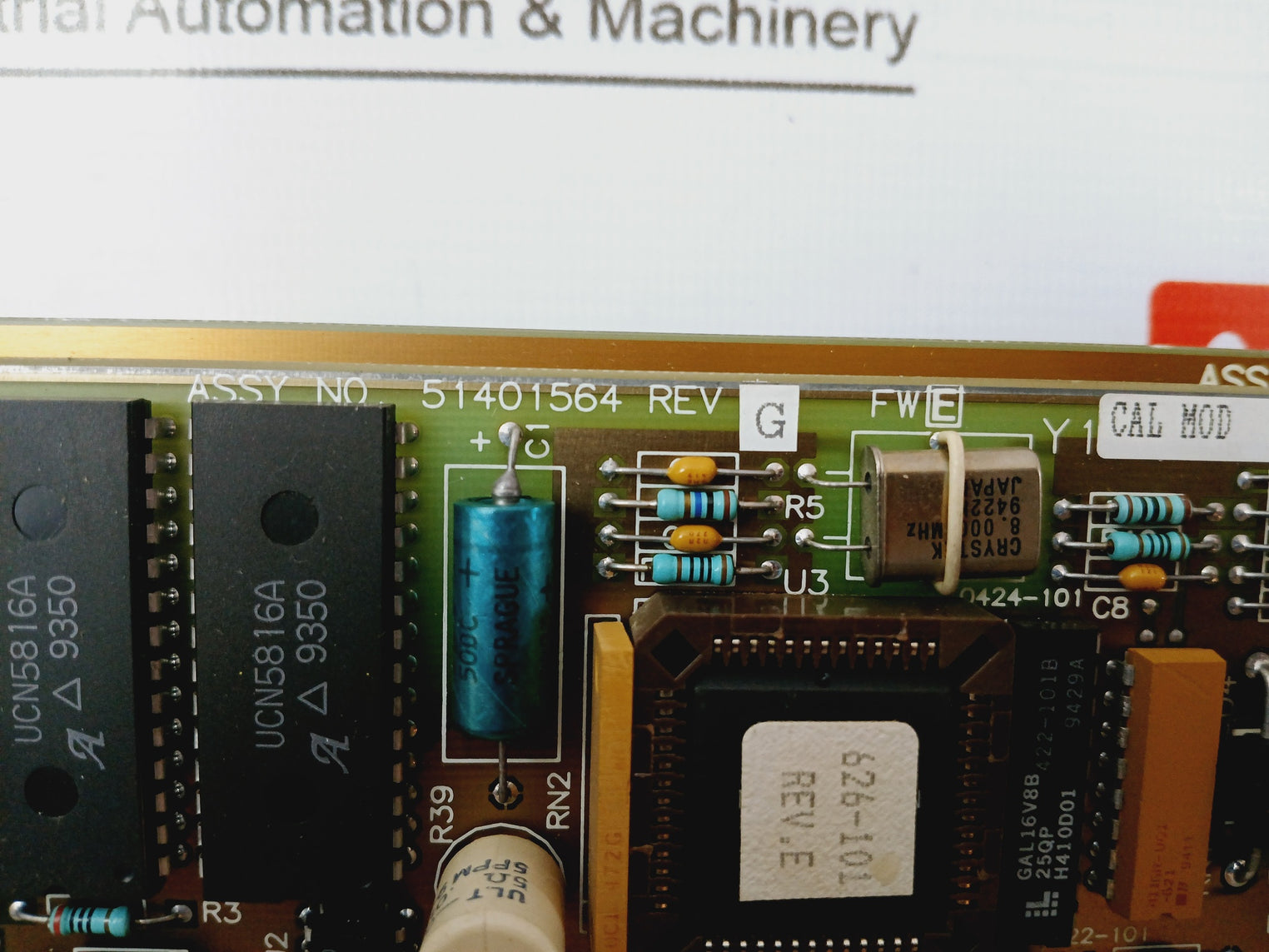 Honeywell 51401491-100 Llmux Fta Analog Input Module Tc Mux Rev F 51401490-100