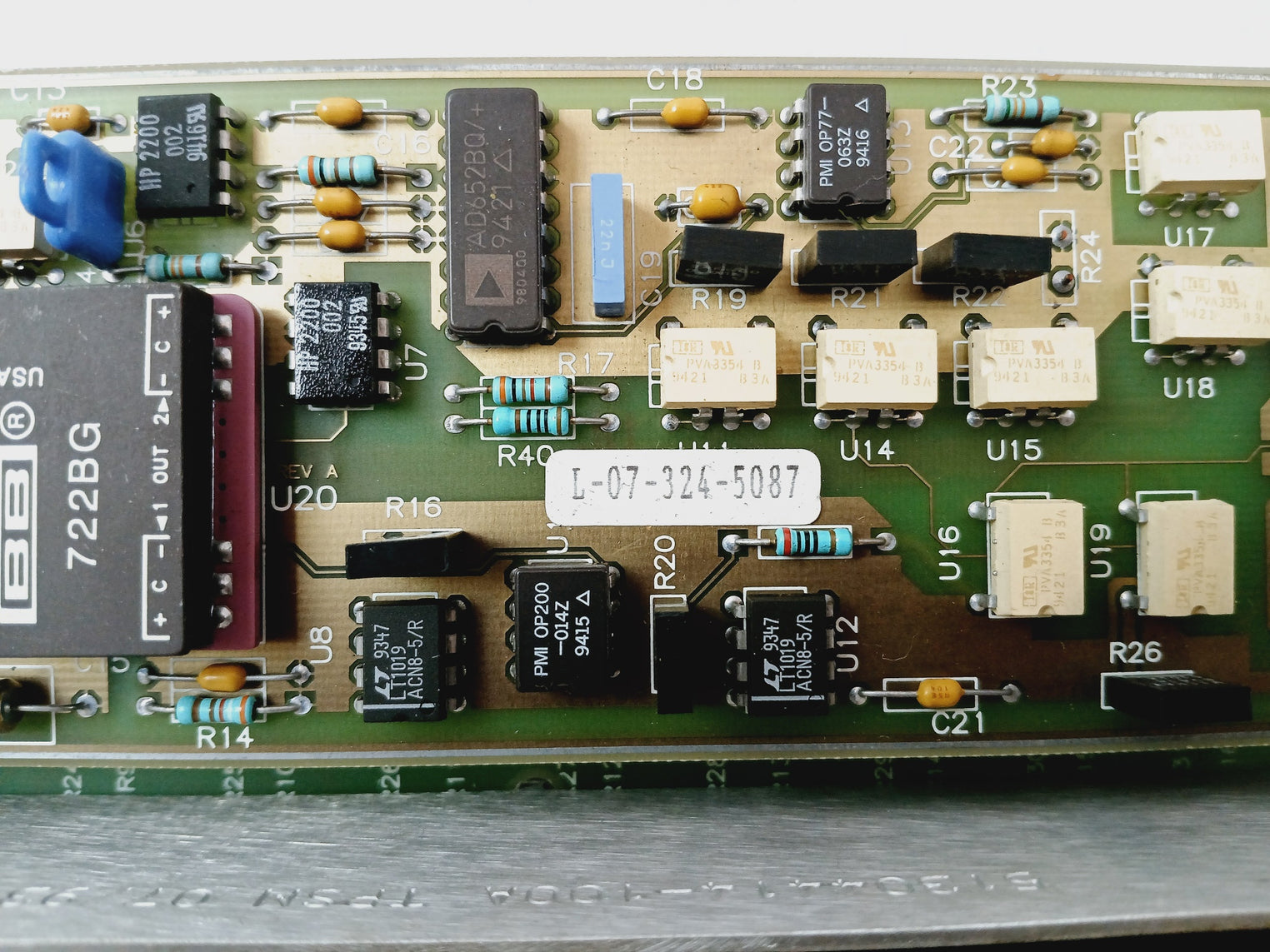 Honeywell 51401491-100 Llmux Fta Analog Input Module Tc Mux Rev F 51401490-100