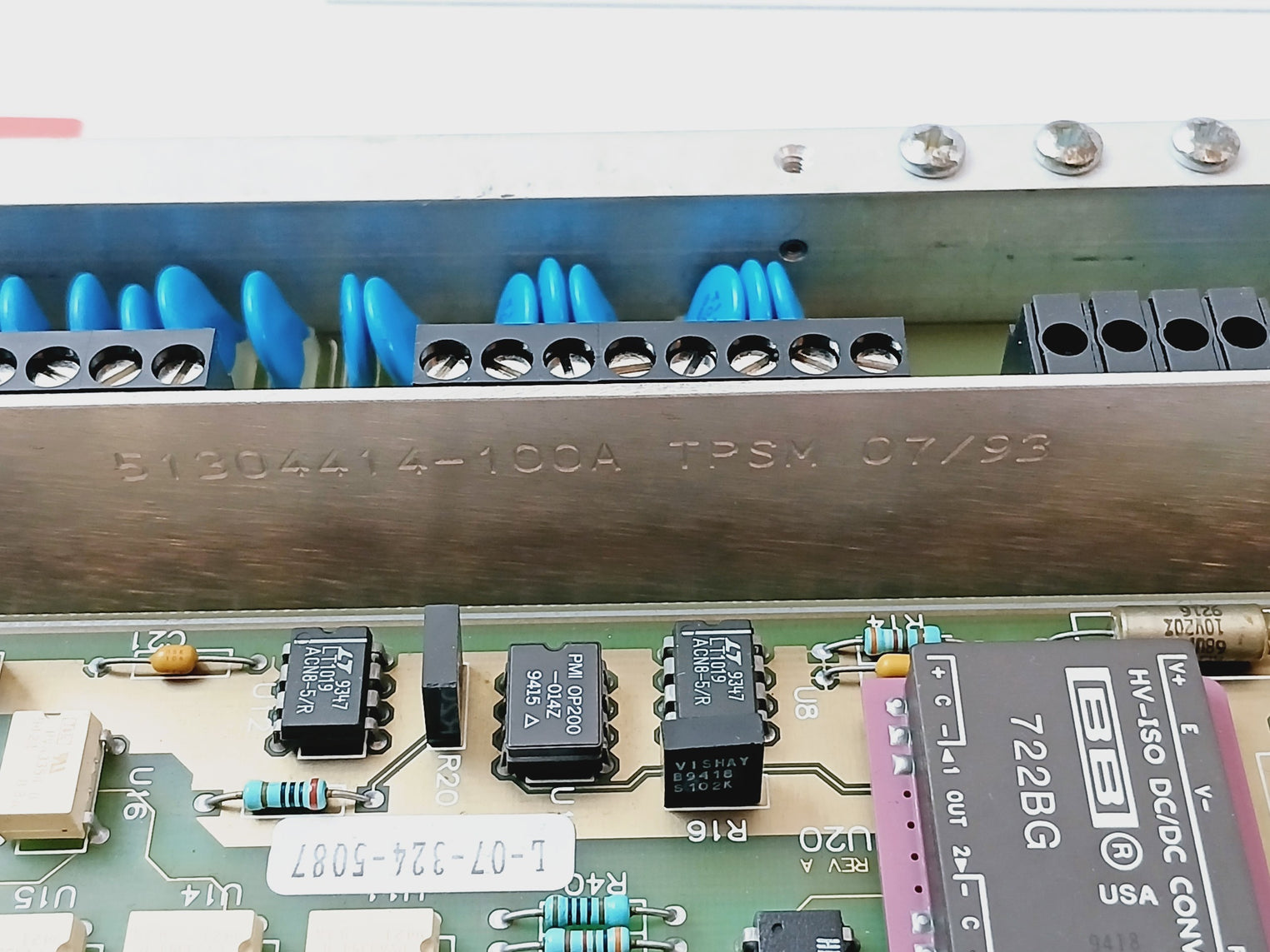 Honeywell 51401491-100 Llmux Fta Analog Input Module Tc Mux Rev F 51401490-100