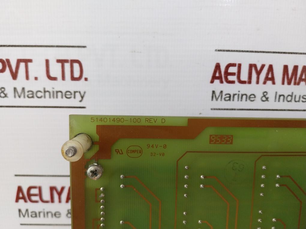 Honeywell 51401491-100 Low Level Analog Tc Mux/Filter Rev F/E 51304414-100A 250V