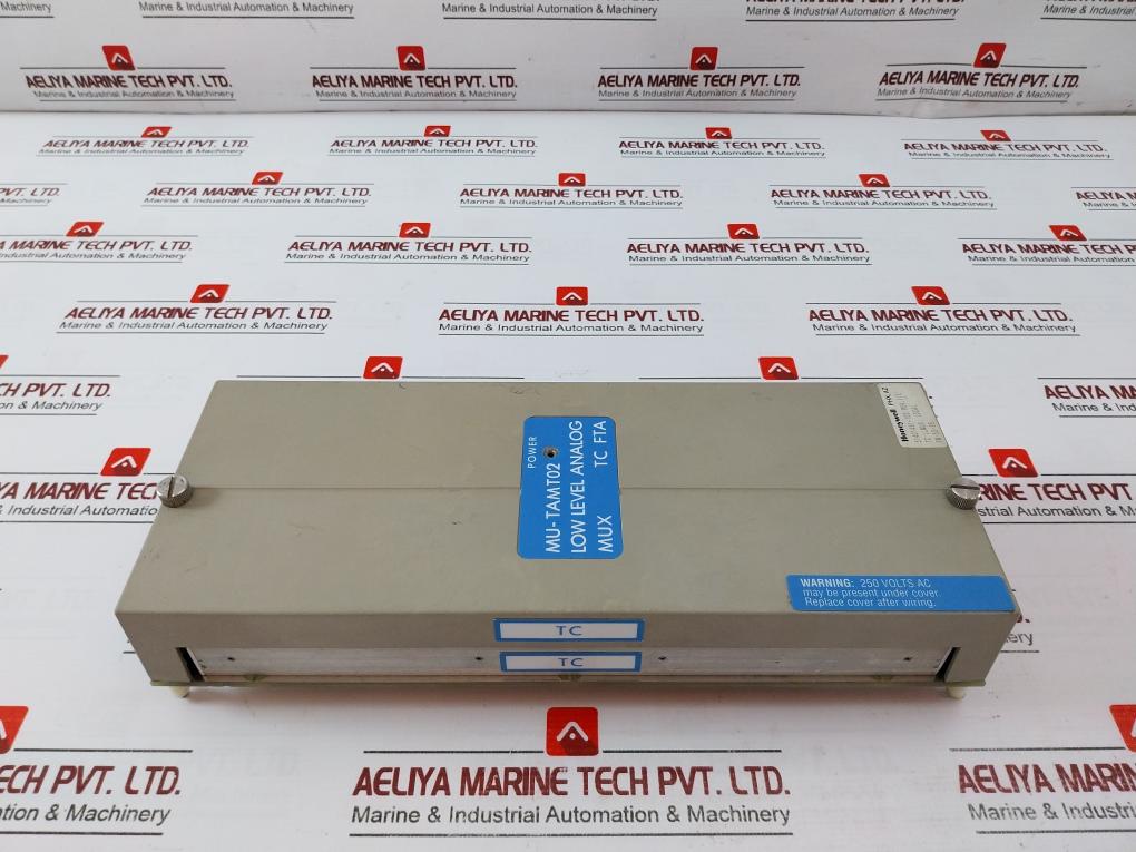 Honeywell 51401491-100 Low Level Analog Tc Mux/Filter Rev F/E 51304414-100A 250V