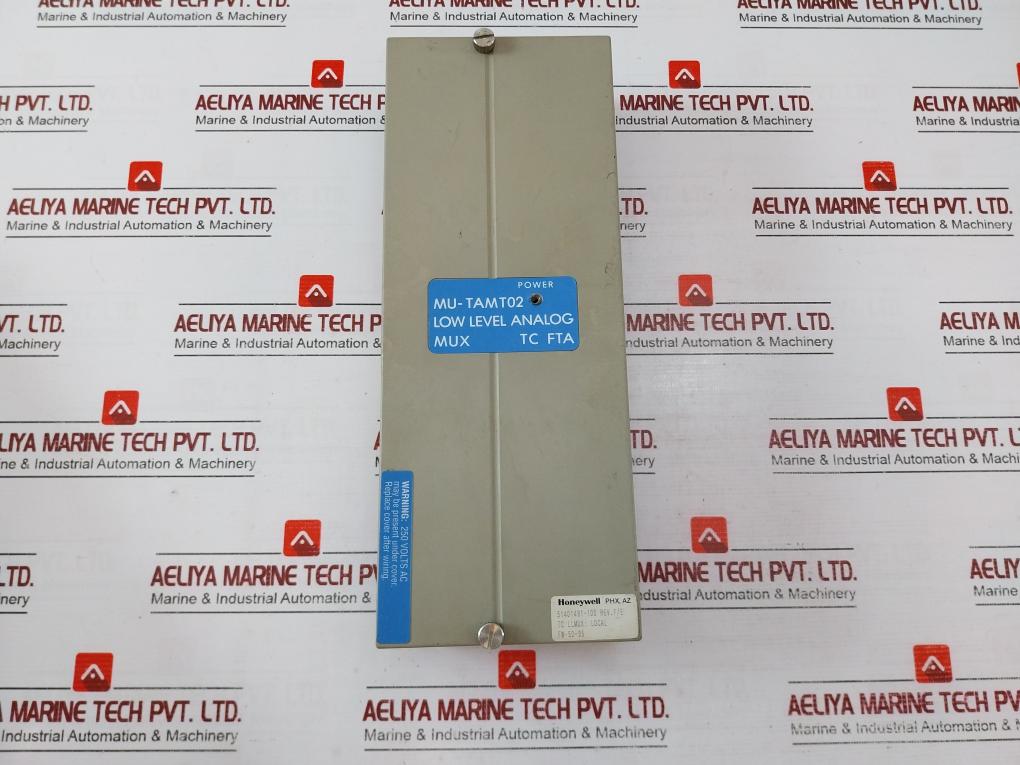 Honeywell 51401491-100 Low Level Analog Tc Mux/Filter Rev F/E 51304414-100A 250V