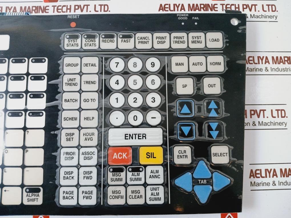 Honeywell 51401560-100 Qwerty Membrane Keyboard Rev J