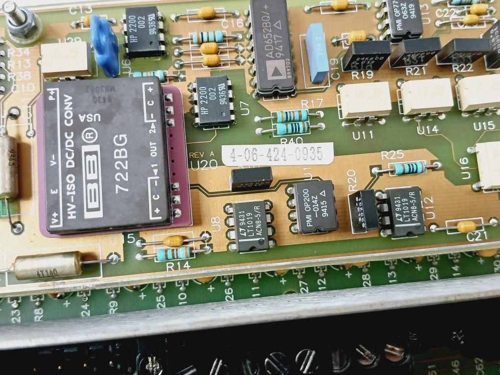 Honeywell 51401564 Analog Input Tc Mux/filter 51401573-100